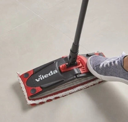 Vileda Turbo Ultramat Bucket and Mop Set (Black / Red) — view 12