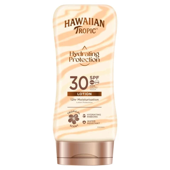 Hawaiian Tropic Hydrating Sun Cream SPF 30 Lotion 180 ml (180) — view 4