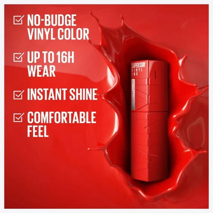 Maybelline Super Stay Vinyl Ink Liquid Lipstick 4.2 ml for women — view 7