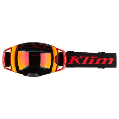 KLIM Aeon Tech Off-Road Goggles (Red Smoke Red Mirror)