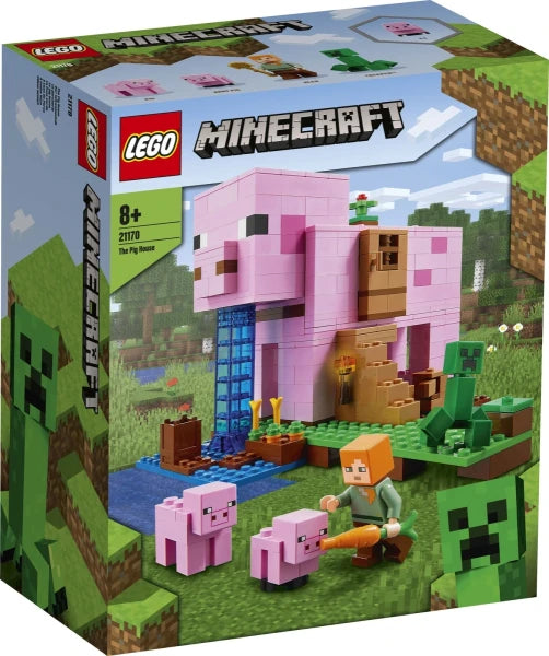 LEGO 21170 Pig House (12.4 x 26.2 x 22.2 cm; 864 Grams / Multicolor) — view 6