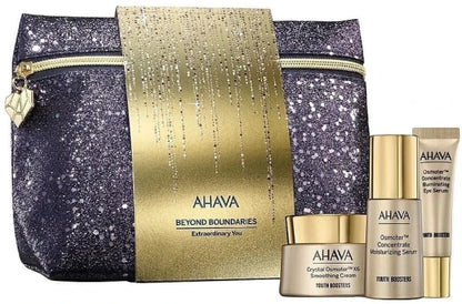 Ahava Holiday 2024 Extraordinary You Set (Face Cream 50 ml, Face Serum 30 ml, Eye Cream 15 ml, Pouch)