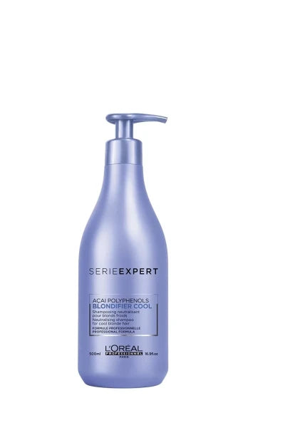 L'Oreal Professionnel Serie Expert Blondifier Gloss Reconstructing Shampoo for Bleached Hair 500 ml (300 ml NEW, 500 ml NEW)