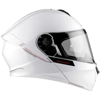 MT Helmets Genesis SV Modular Helmet (L / White) — view 7