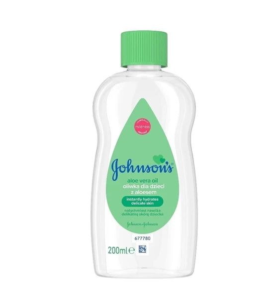 Johnsons Baby Johnson's Baby Gentle Body Oil with Aloe for Babies and Newborns (200 ml) — view 5