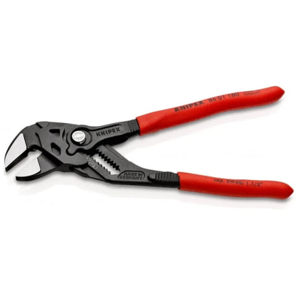 Knipex 86 01 180 Adjustable Pliers Wrench (Red) — view 2