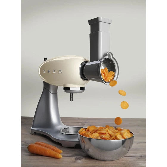 SMEG Slicer & Grater (4 Accessories) SMSG01 - Grey - Plastic, Stainless Steel - China - SMF01/02/03/13 - 24 mm — view 5