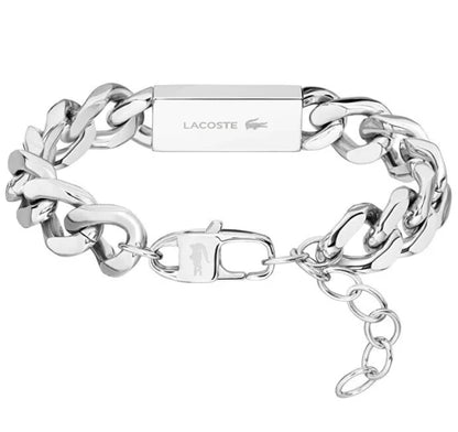 Distinctive Men's Steel Bracelet Backhand 2040439 (Silver) — view 4