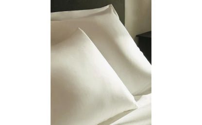 Zarahome Percale Pillowcase (200 Thread Count) (50 x 75 cm / White) — view 13