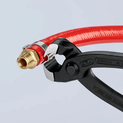 KNIPEX 10 98 I220 Ear Clamp Pliers 220 mm (Red) — view 3