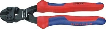KNIPEX CoBolt Bolt Cutter Pliers, Chromium-Vanadium Steel, Plastic, Blue/Red, 200 mm, 372 g (Blue)