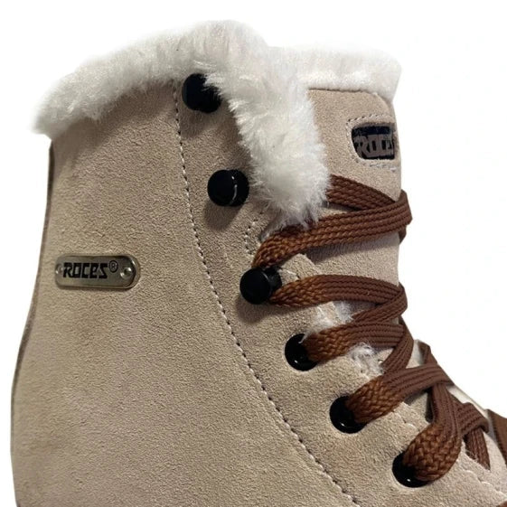 ROCES Suede Eco Fur Ice Skates (EU 38 / Suede Brown) — view 8