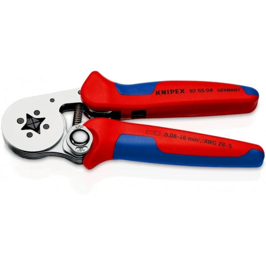 KNIPEX 97 55 04 Wire Cutting Pliers, Chromium-Vanadium Steel, Red, 18 cm, 459 g (Red)