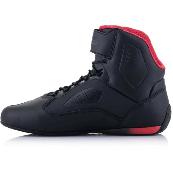 Alpinestars FASTER-3 RIDEKNIT Motorcycle Boots Fluo Yellow/Red/Black (9) — view 4