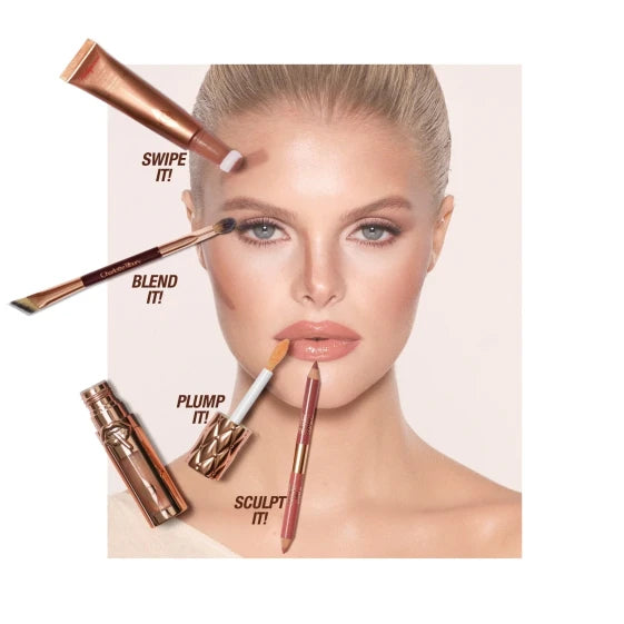 Charlotte Tilbury Lip Cheat Contour Duo Fair (Pink) — view 12
