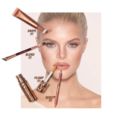 Charlotte Tilbury Lip Cheat Contour Duo Fair (Pink) — view 12