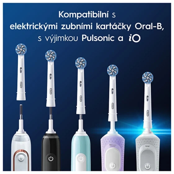 Oral B Sensitive Replacement Brush Heads EB60, 4 pcs — view 3