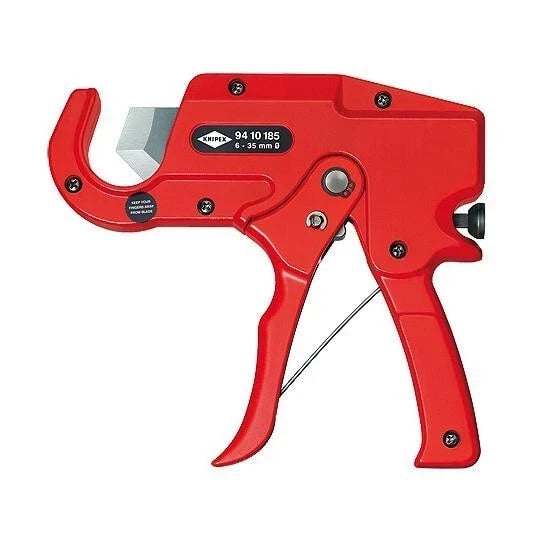 Knipex 94 10 185 Pipe Cutter for Polymer Pipes (Red) — view 2