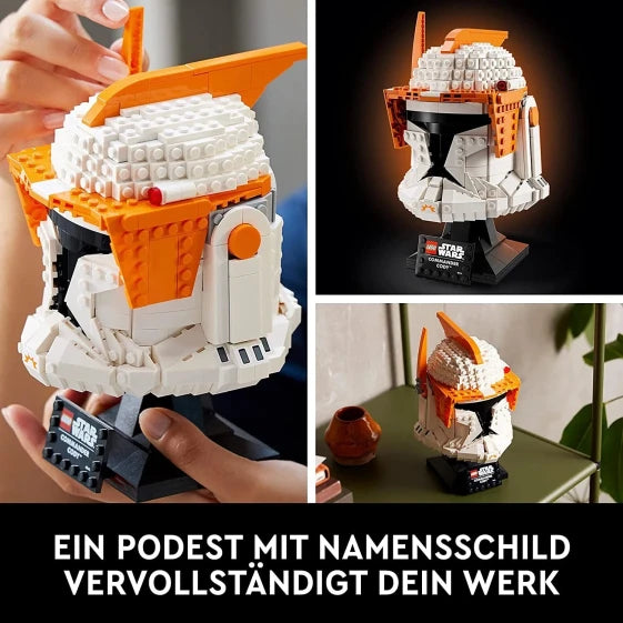 LEGO Star Wars 75350 Commander Cody Clone Trooper Helmet, Adult Buildable Model (19.1 x 35.4 x 11.8 cm; 955 Grams — view 8