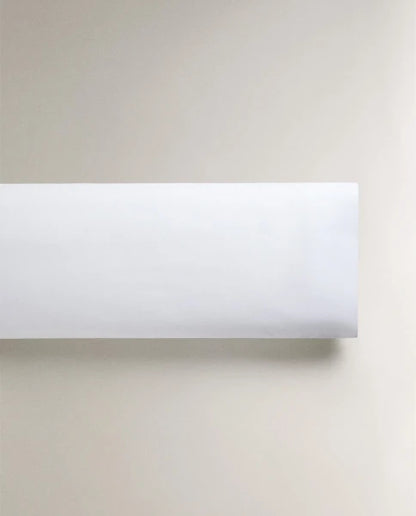 Zarahome Percale Pillowcase (200 Thread Count) (50 x 75 cm / White) — view 10