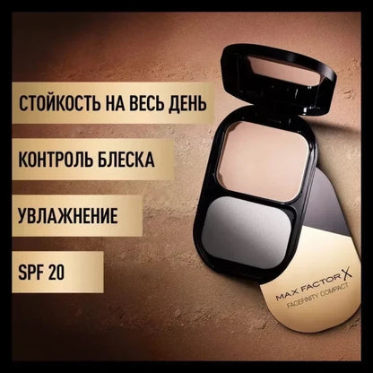 Max Factor Facefinity Compact SPF20 10 g Foundation Refill for Women (003 Natural Rose) — view 3