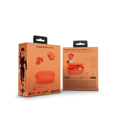 Energy Sistem Soyntec, S.a. Energy Sistem Sport 2 True Wireless In-Ear Headphones USB Type-C Bluetooth Orange — view 4