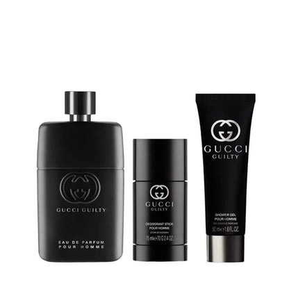 Gucci Guilty Pour Homme Eau de Parfum 90 ml + Shower Gel 50 ml + Solid Deodorant 75 ml (90 ml)