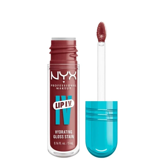 NYX Professional Makeup Lip I.V. Hydrating Gloss Stain (5 ml / Vinous) — view 13