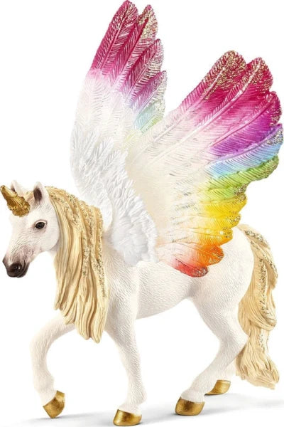Schleich BAYALA Winged Rainbow Unicorn, 5 years, Multicolour, Plastic