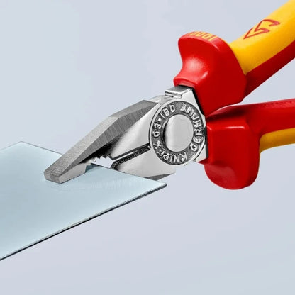 Knipex Combination Pliers 03 06 180 T KN-0306180T (Yellow) — view 7
