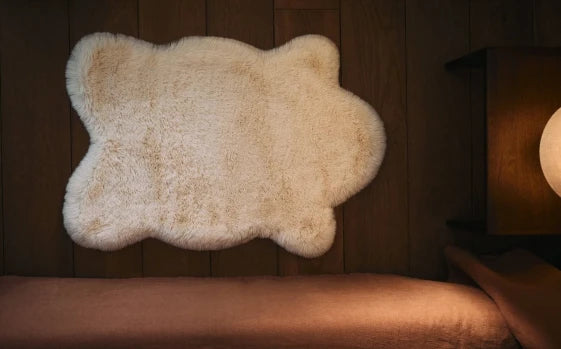 Zarahome Small Irregular Fuzzy Rug (60 x 90 cm) — view 15