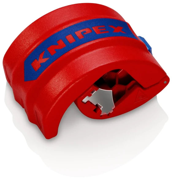 KNIPEX BiXO Pipe Cutter 902210 BK for Plastic Pipes and Sealing Sleeves 20-50 mm (Black)