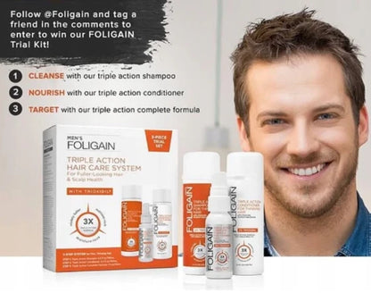 Foligain Triple Action Anti-Hair Loss Conditioner for Men 236 ml — view 3