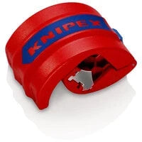 KNIPEX BiXO Pipe Cutter 902210 BK for Plastic Pipes and Sealing Sleeves 20-50 mm (Black) — view 2