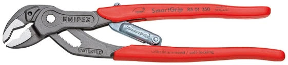 KNIPEX 85 01 250 Siphon Pliers 25 cm, 3.2–3.6 cm, Chrome Vanadium Steel, Red (Red)