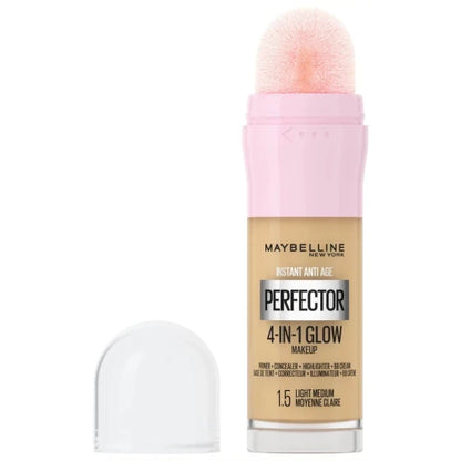 Maybelline Instant Perfector Glow 4-in-1 Foundation (20 ml / 1.5 - LIGHT MEDIUM) — view 2